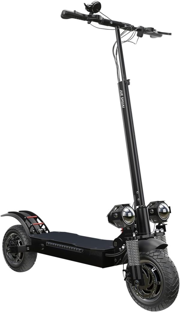 Jophyx X700 Foldable E Scooter with 52V 20A Battery, 2600W Dual Motor Sport Scooter, 45MPH & 40 Miles, Smart LCD Display, Commuting Electric Scooter with Dual Suspention & Disc Brakes